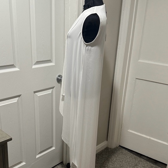 BCBGMaxAzria Asymmetrical White Dress - Picture 9 of 12